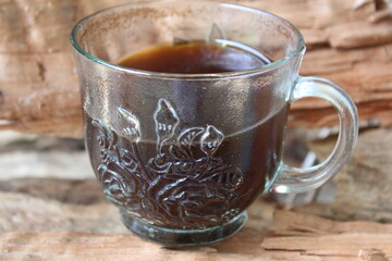 Coffe to glass