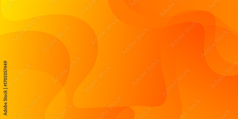 Poster abstract minimal background with orange color
