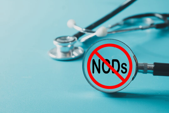 A warning against NCDs (Non-Communicable Diseases). A concept for promoting a healthy lifestyle to prevent chronic illnesses by managing risk factors like diet, smoking, and exercise.