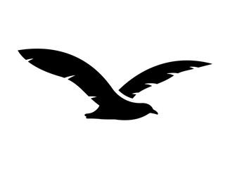 Seagull icon stock illustration