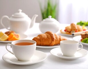 A delightful tea party scene