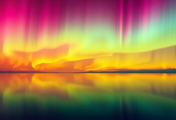 Vibrant aurora borealis gradient backdrop, minimalist design ideal for social media,  set,  ads