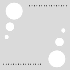 Pop Dot Circle Frame
