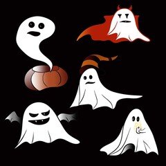 set of Halloween