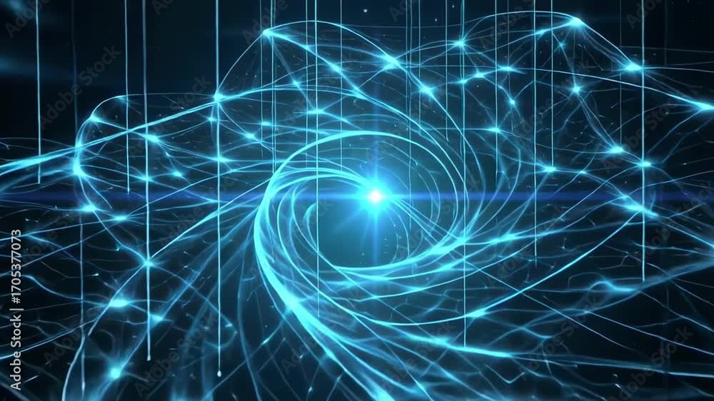 Poster artificial intelligence brain ai technology digital mind future learning concept intro 3d