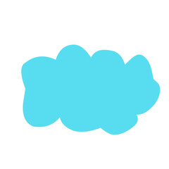 Obraz premium Cloud line art icon symbol cloud web storage