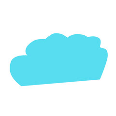 Cloud line art icon symbol cloud web storage