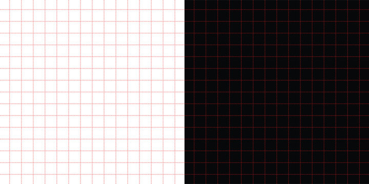 Black red ripstop pattern varyant