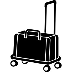 suitcase with luggage