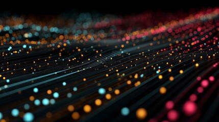 Digital fusion: insights through 3d holography. Technological mesh. In-depth analysis: an animated 3d holographic data dashboard. Tech ecosystem. Network architecture.