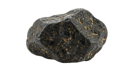 Rough dark green Demantoid Garnet gemstone.