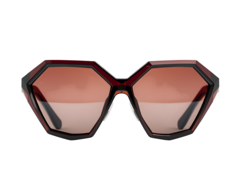 Geometric Sunglasses,  Fashionable Heptagon Shaped Shades