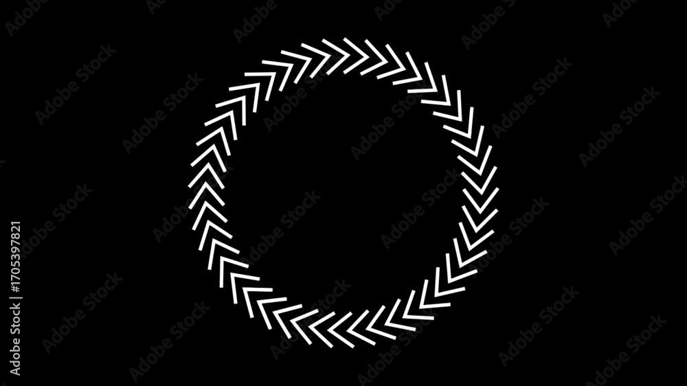 Poster circle interface hud elements