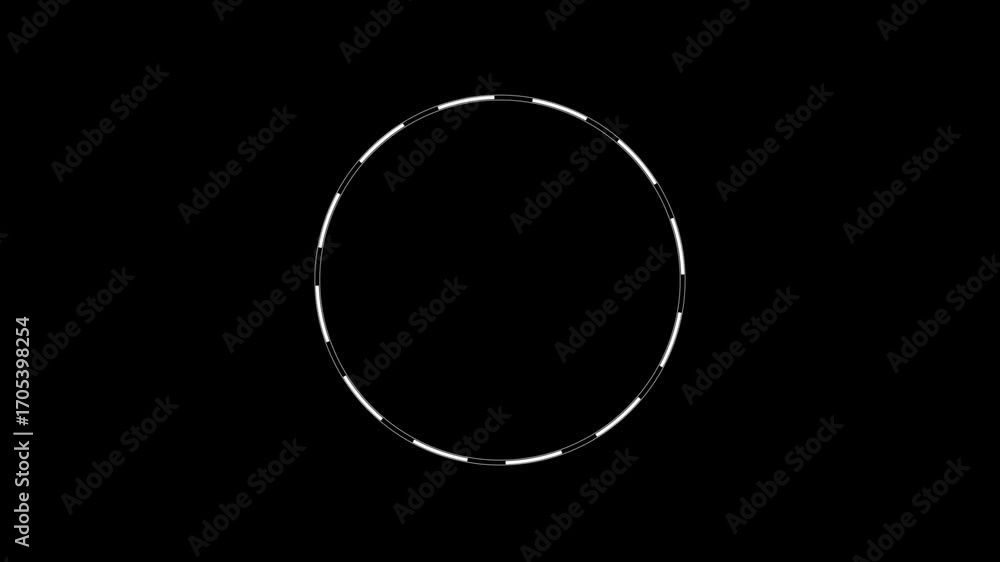 Poster circle interface hud elements