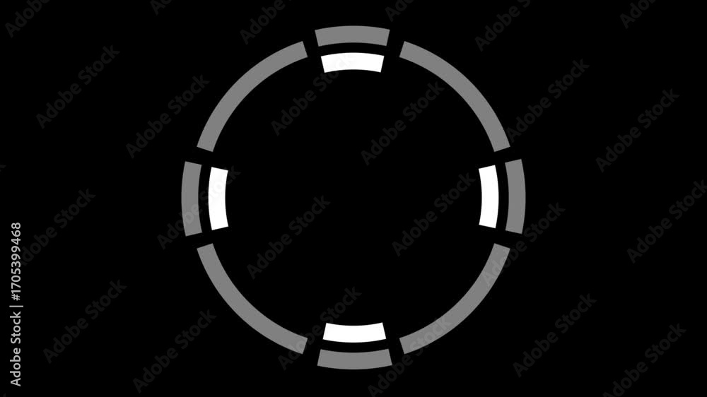 Poster circle interface hud elements