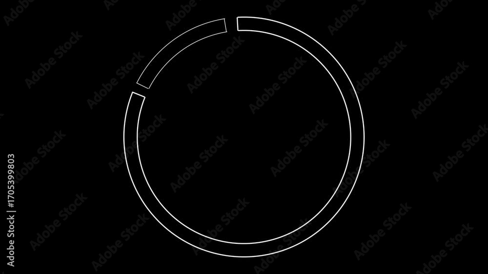 Poster circle interface hud elements