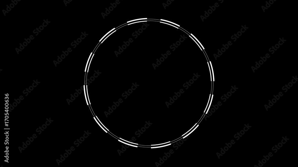 Poster circle interface hud elements