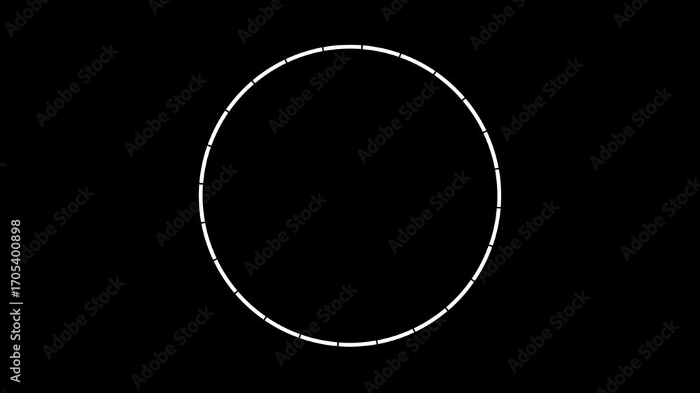 Poster circle interface hud elements
