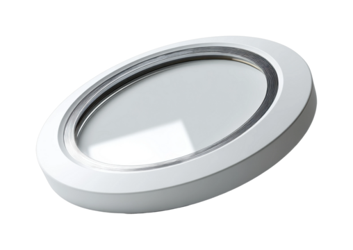 Modern led ceiling light fixture home interior product bright environment view isolated on transparent background, png