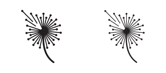 Dandelion icons set for apps and web.