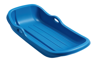 Plastic sled with versatile use