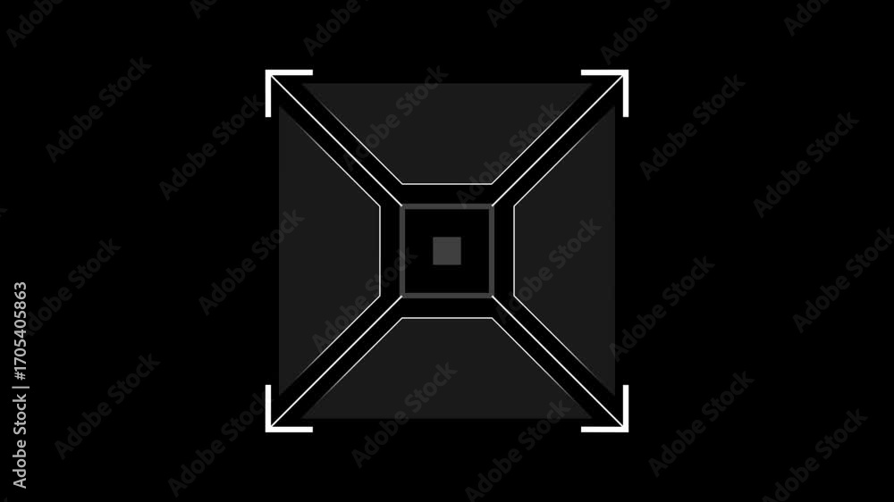 Poster target and points hud elements
