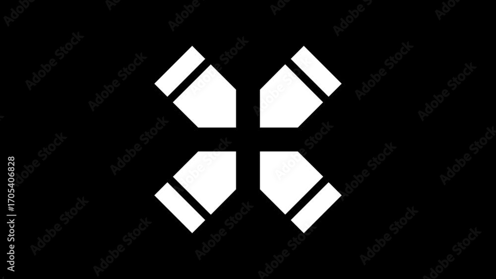 Poster target and points hud elements