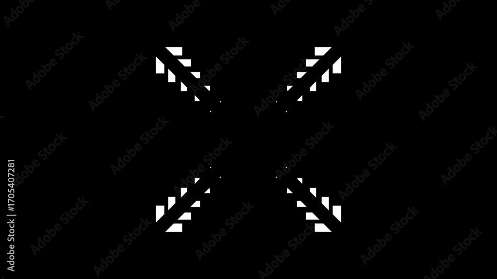 Poster target and points hud elements