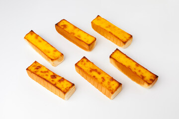 Egg yolk cream bread sticks