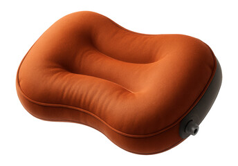 Camping pillow with inflatable core