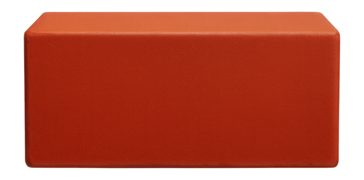 Red brick with smooth texture