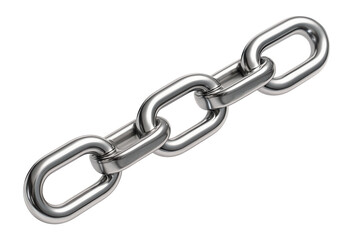 Obraz premium Chain with alternating connector and plain links