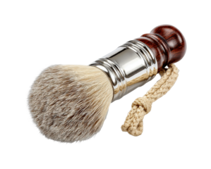 Shaving brush care tips home article grooming personal care isolated on transparent background, png