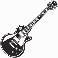 Obraz premium electric guitar vector illustration