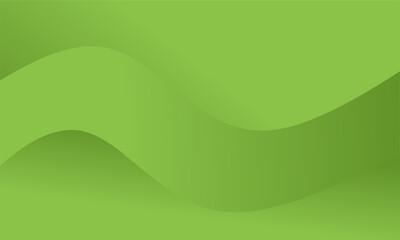 abstract simple green wave background which is suitable for simple background display