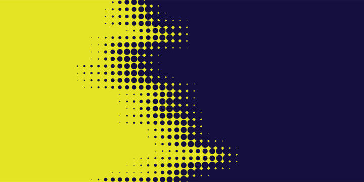 Vertical Halftone Split Design