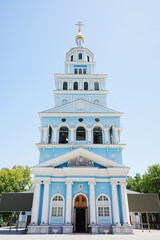 Cathedral of the Assumption of the Virgin or Cathedral of the Dormition of the Mother of God in Tashkent, Uzbekistan - ウズベキスタン タシケント ロシア正教会