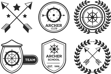 Obraz premium vector set of black sports icons