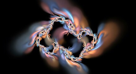 Abstract Fractal Design.