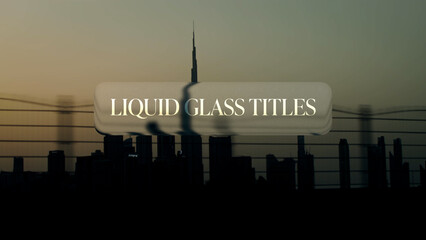 Liquid Glass Titles