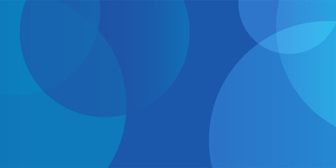 Abstract blue color background circle. Dynamic shapes pattern modern design.