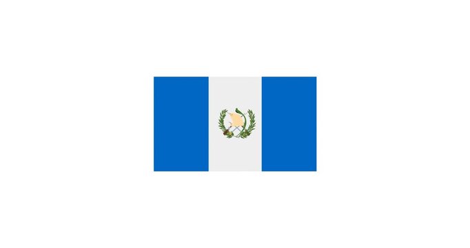 Animated Guatemala icon for country symbols Ideal for cultural designs travel themes national branding flag promotions and geographic graphics.