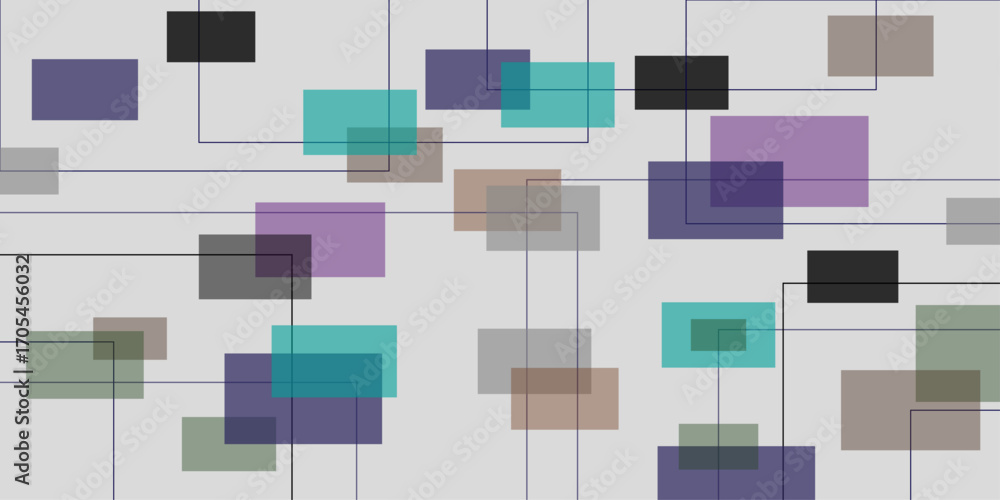 Fototapete abstract gradient color shapes futuristic banner. glowing retro design vector background. abstract t