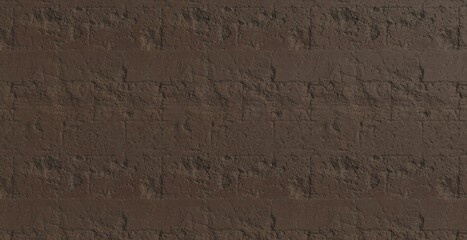 High Quality Seamless Dark Gray Rough Stone Brick Texture