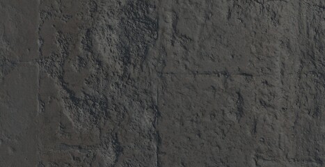 High Quality Seamless Dark Gray Rough Stone Brick Texture