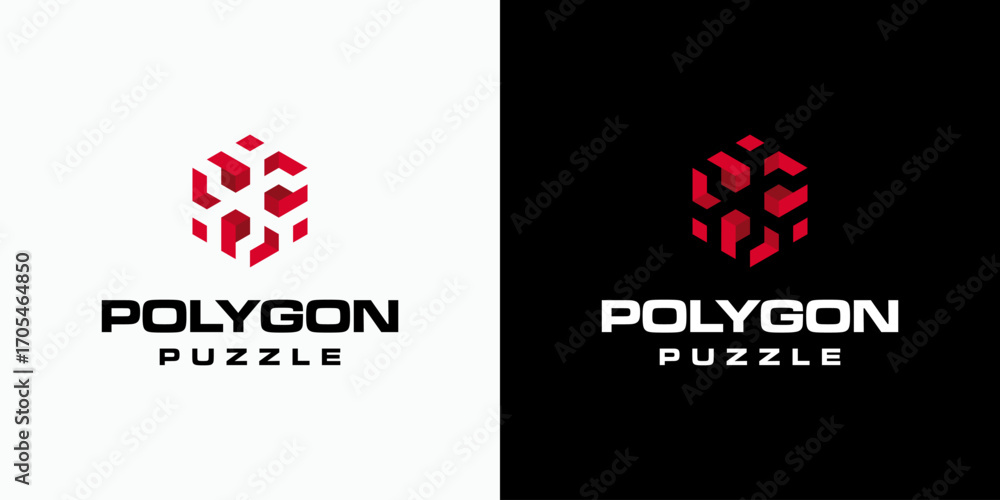 Poster a hexagonal, triple p initial rotation vector logo design with a modern, simple, clean, and abstract
