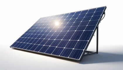 High-efficiency Solar Panel Generating Clean Energy
