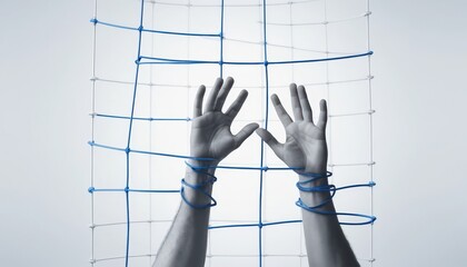 Bound by Invisible Constraints: A Conceptual Image of Entrapment