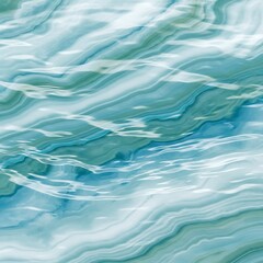 Fototapeta premium Abstract close up of turquoise and white water ripples and waves with light reflections