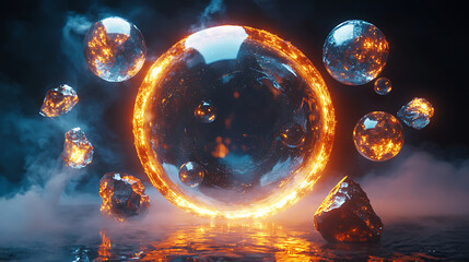 Burning ring